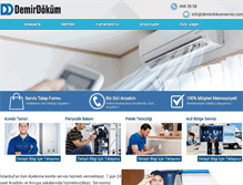 Tablet Screenshot of demirdokumservis.com